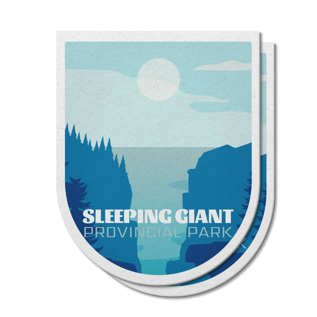 Sleeping Giant Ontario Provincial Park Waterproof Vinyl Sticker