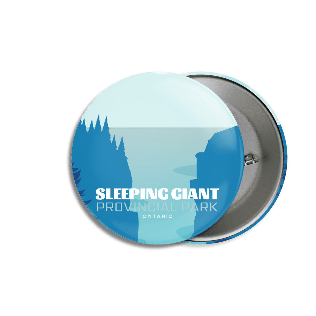 Sleeping Giant Provincial Park of Ontario Pinback Button