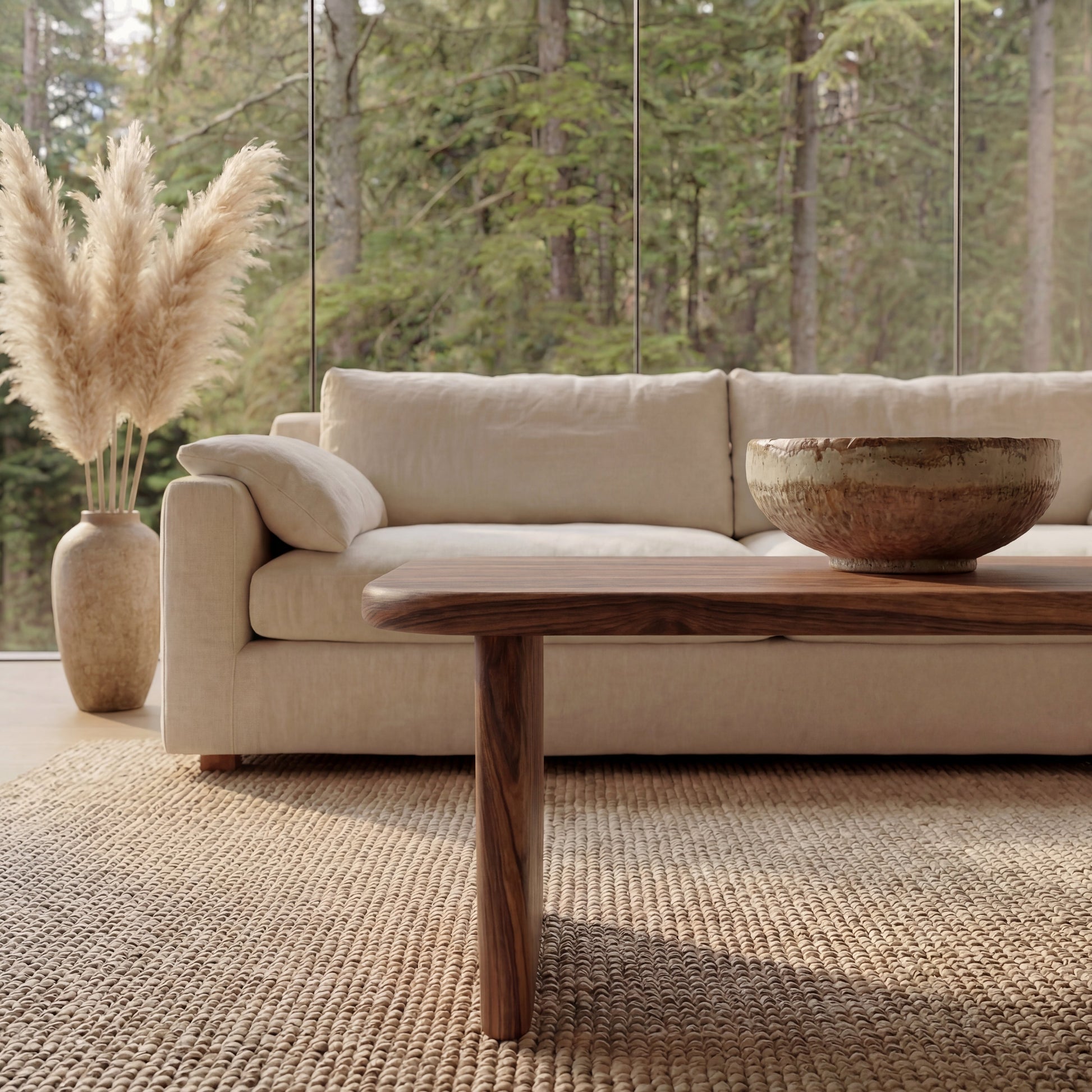 40 Inch Coffee Table in Walnut