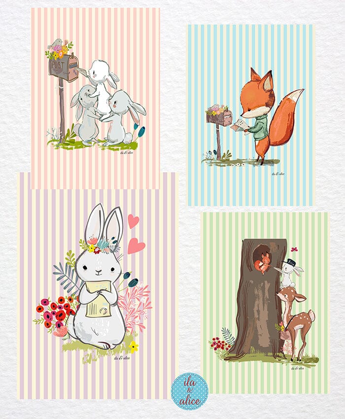 Snail Mail Postcards