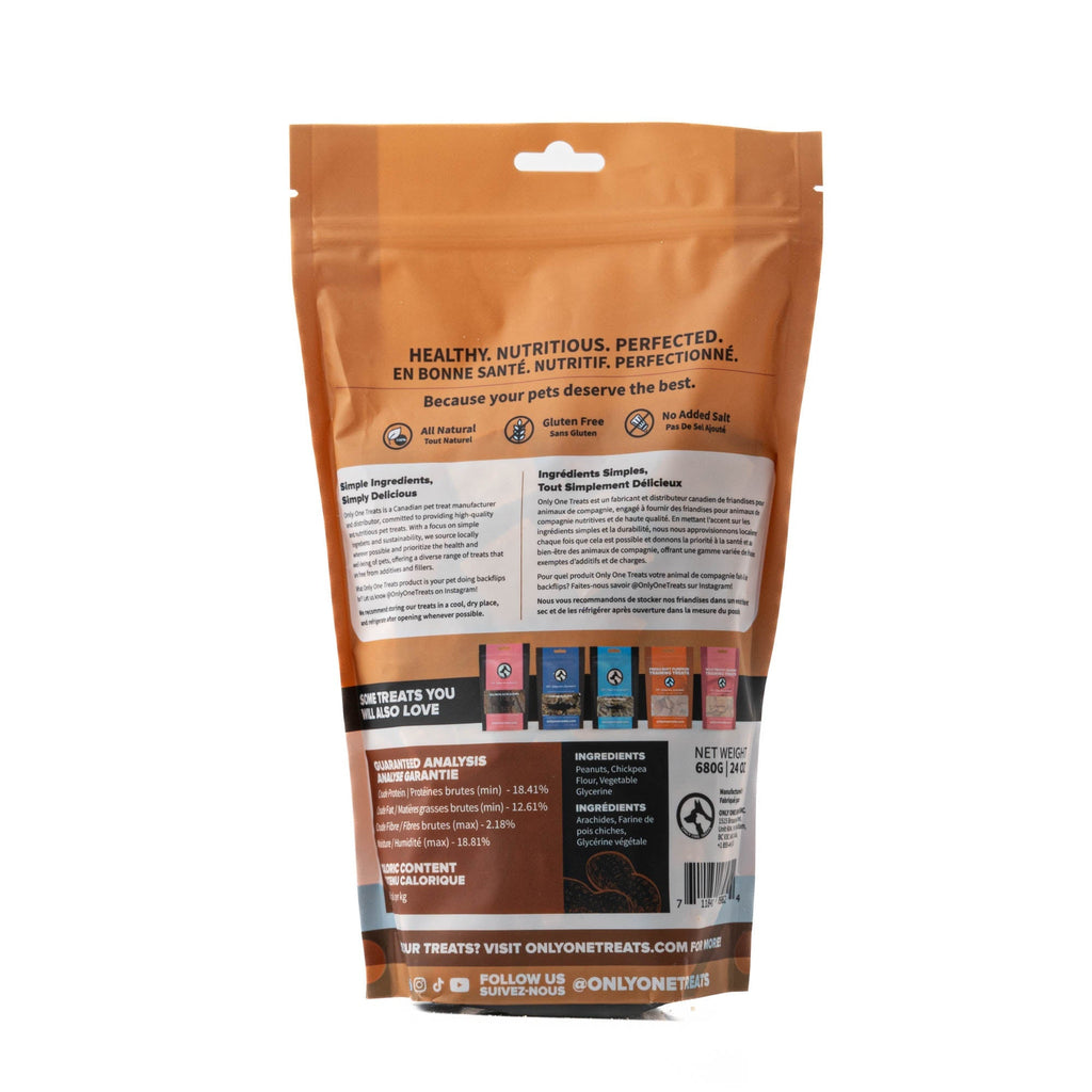 Friandises d'entraînement moelleuses aux cacahuètes naturelles 680 g