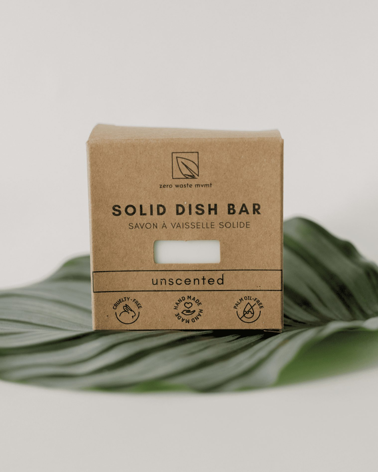 Savon à vaisselle solide | Sans parfum