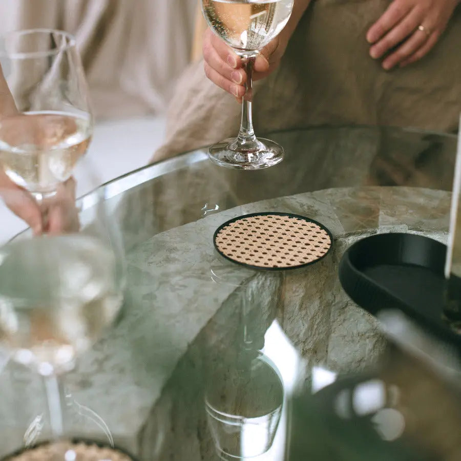 COZI Rattan Coaster (Set of 4)