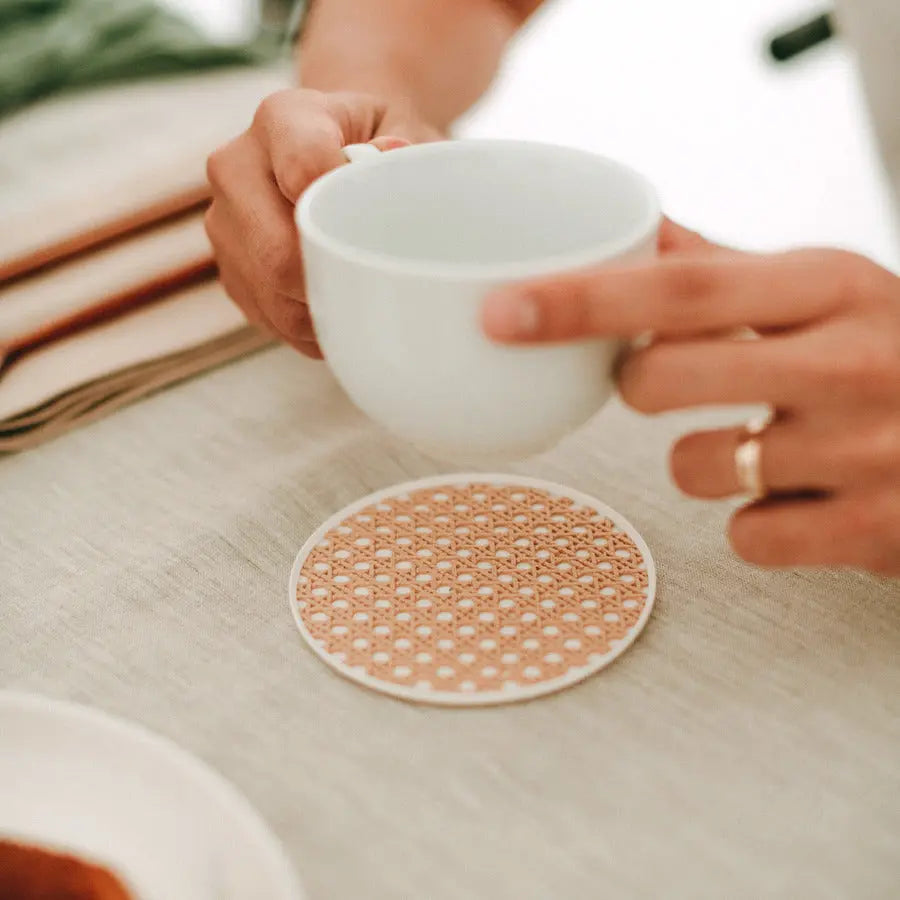 COZI Rattan Coaster (Set of 4)