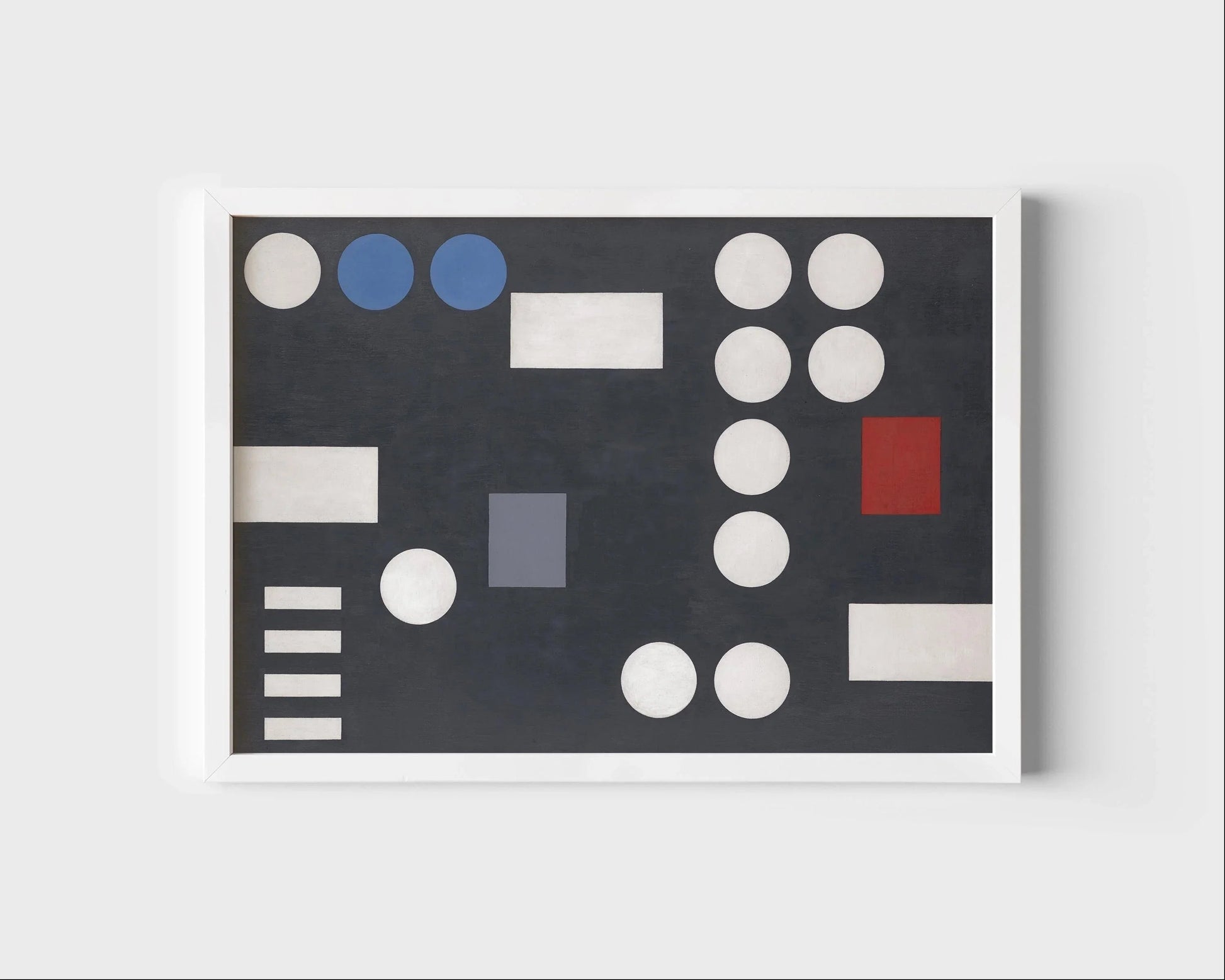 Estampe géométrique de Sophie Taeuber-Arp : Modernisme Bauhaus (Disponible encadrée)