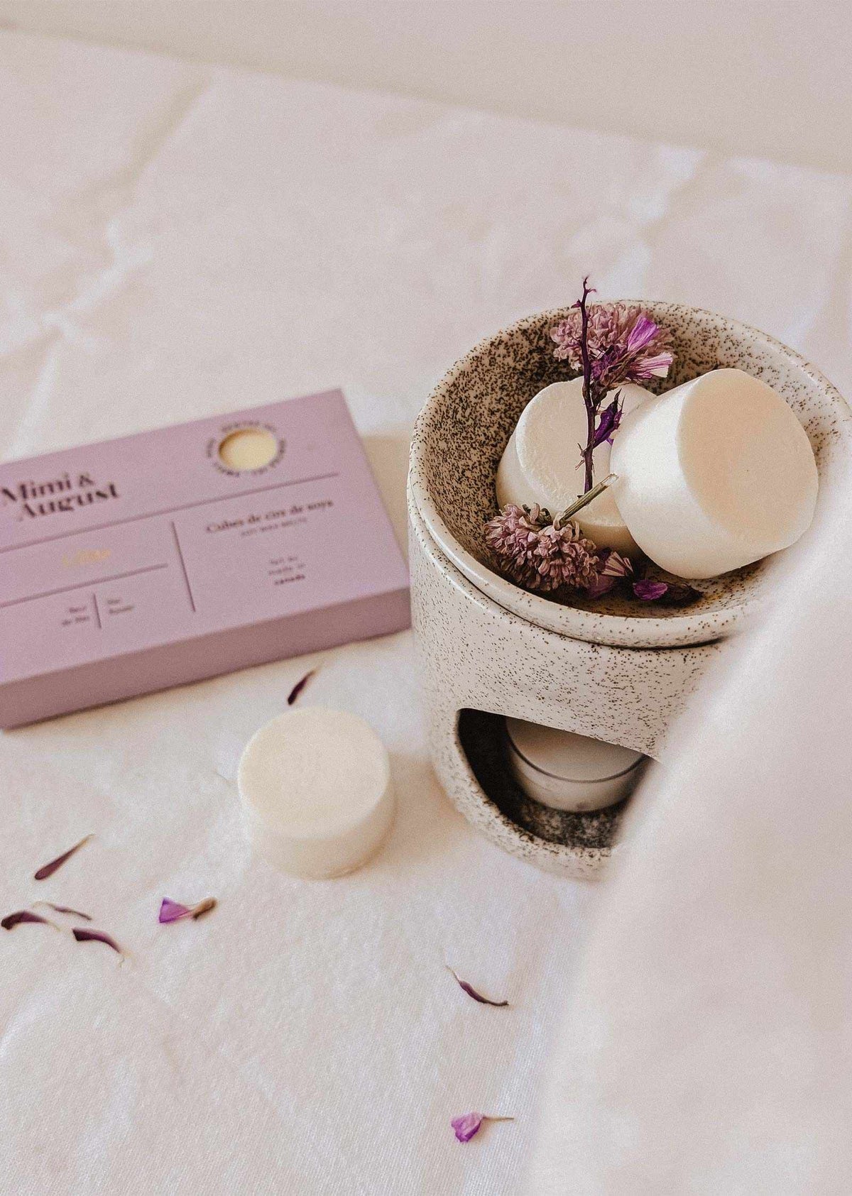 Fondants de cire de soya - Lilas
