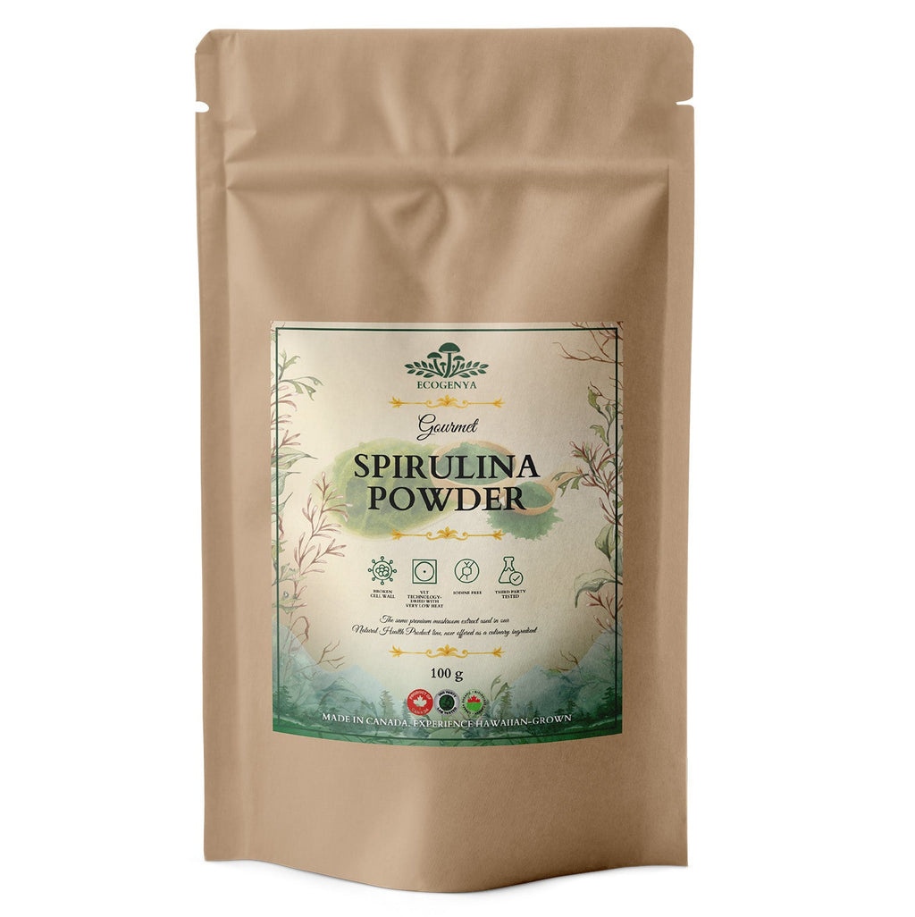 Ecogenya Daily Greens Spirulina Powder – Premium Spirulina for Smoothies & Juices
