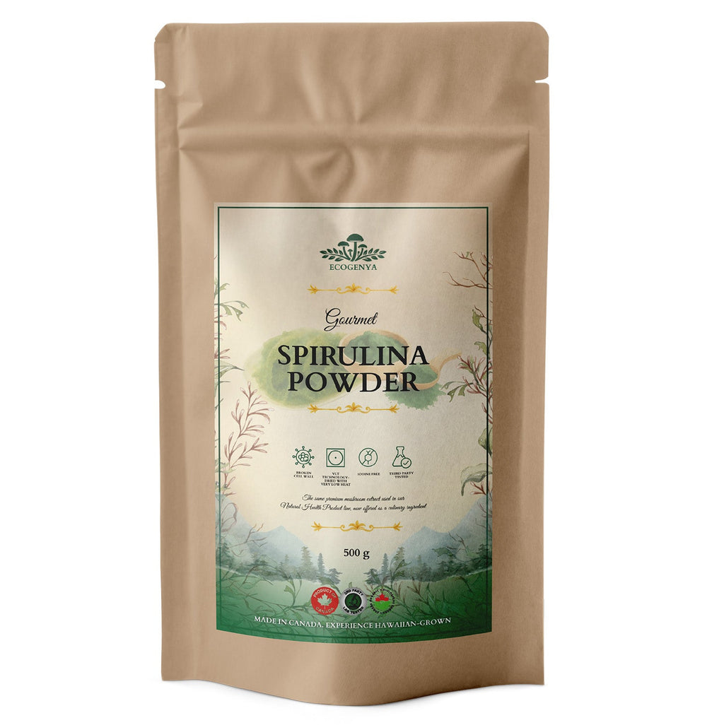 Ecogenya Daily Greens Spirulina Powder – Premium Spirulina for Smoothies & Juices