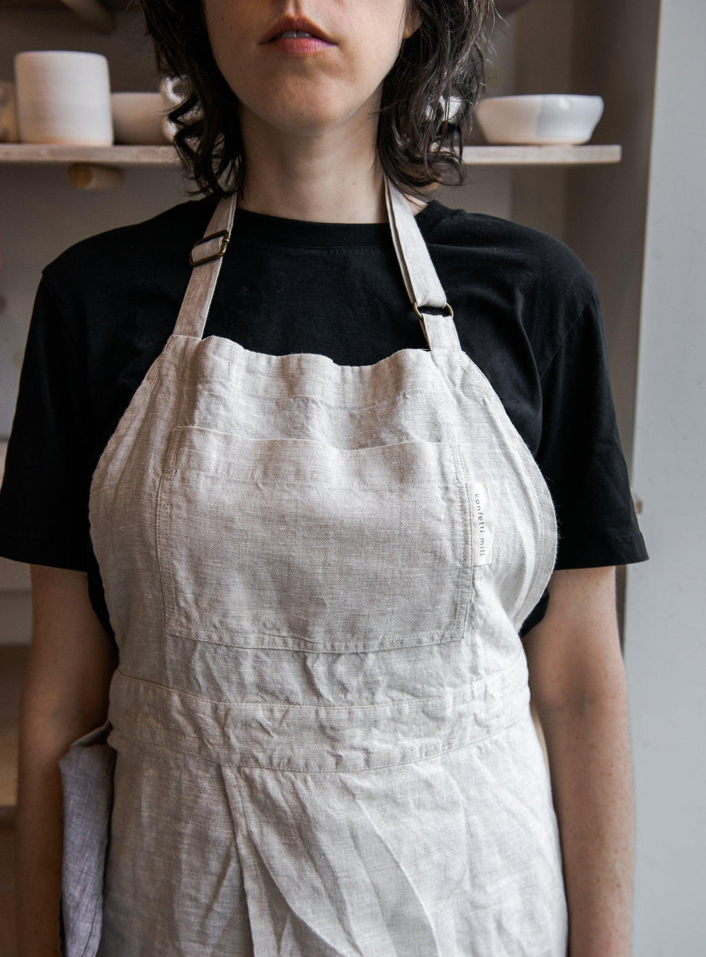 Split leg Potter's apron