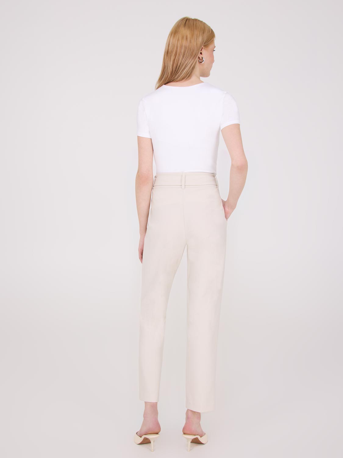 Pantalon slim avec ceinture