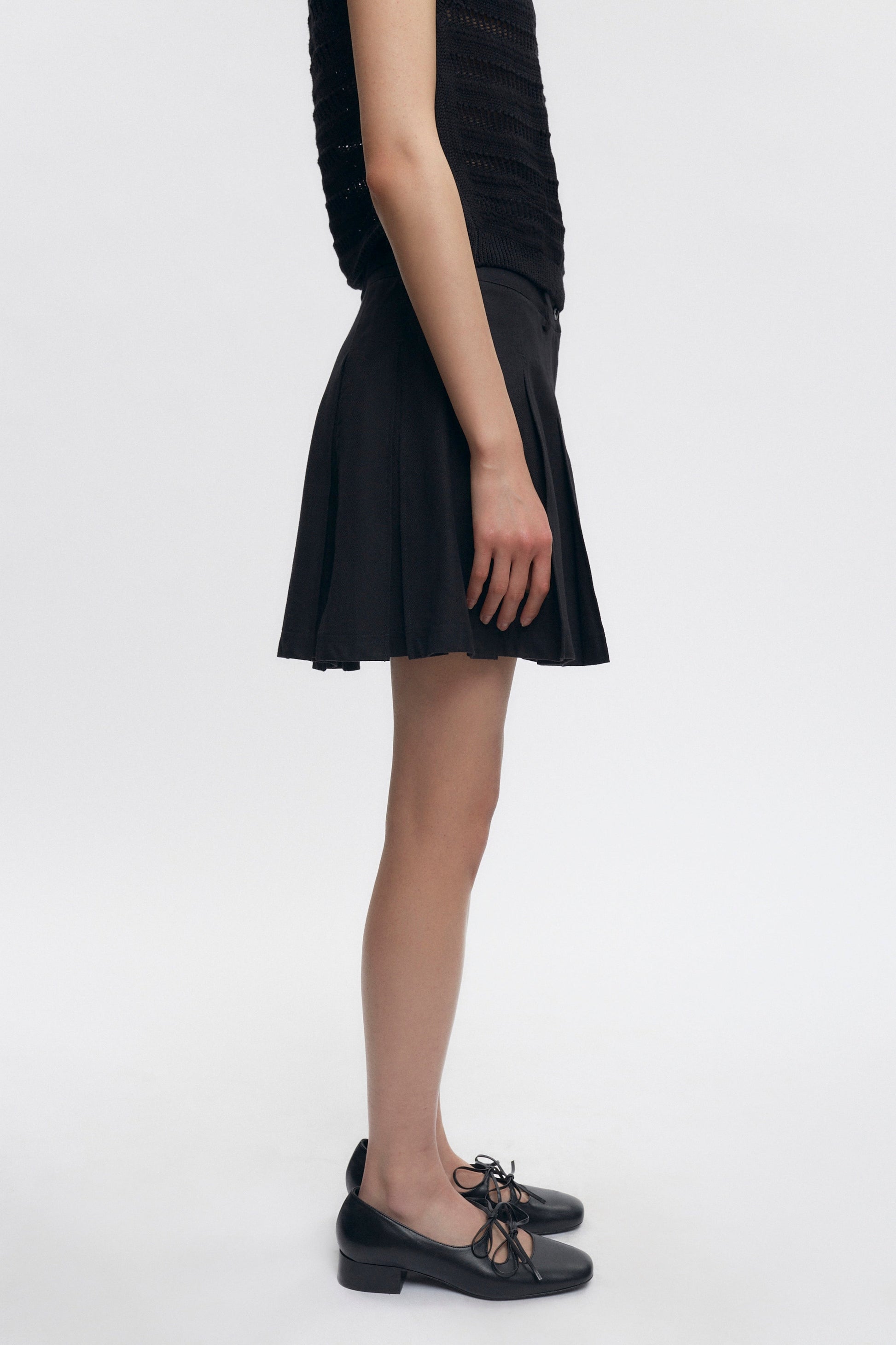 Women's Dendera Twill Pleated Mini