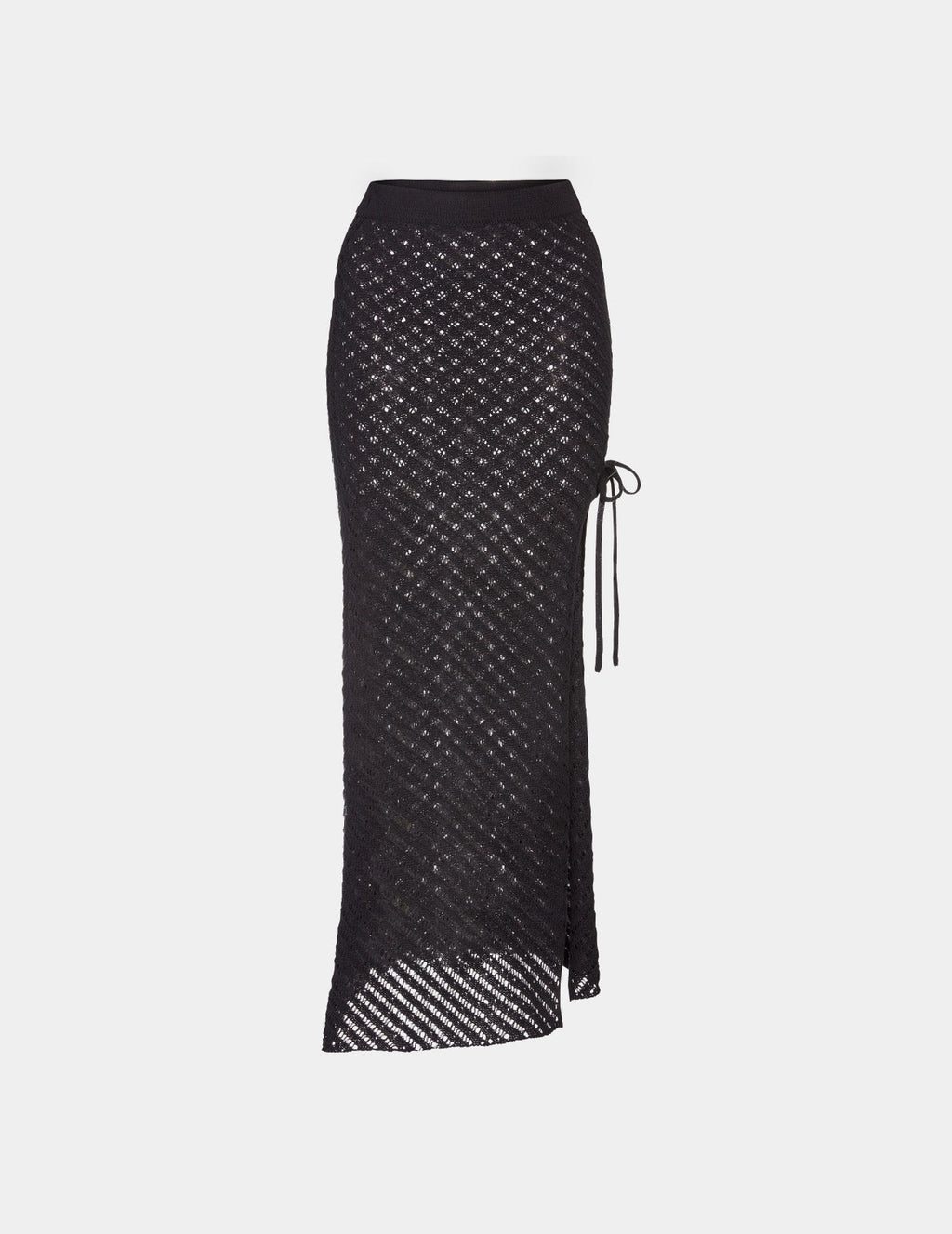 Crochet-Knit Beach Skirt
