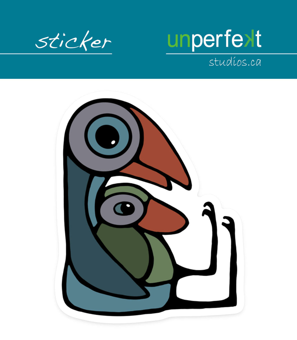 Autocollant vinyle - Mère-Enfant