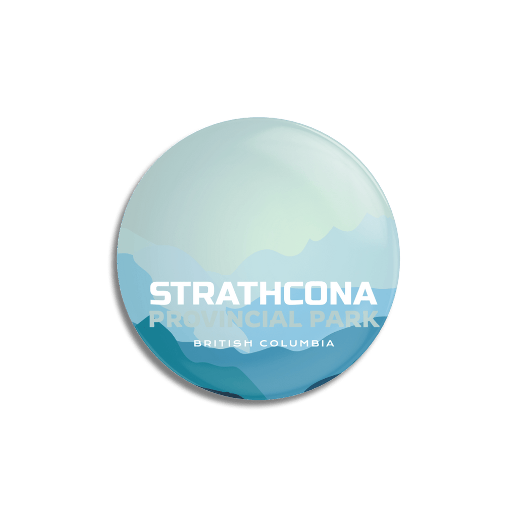Strathcona Provincial Park of British Columbia Pinback Button
