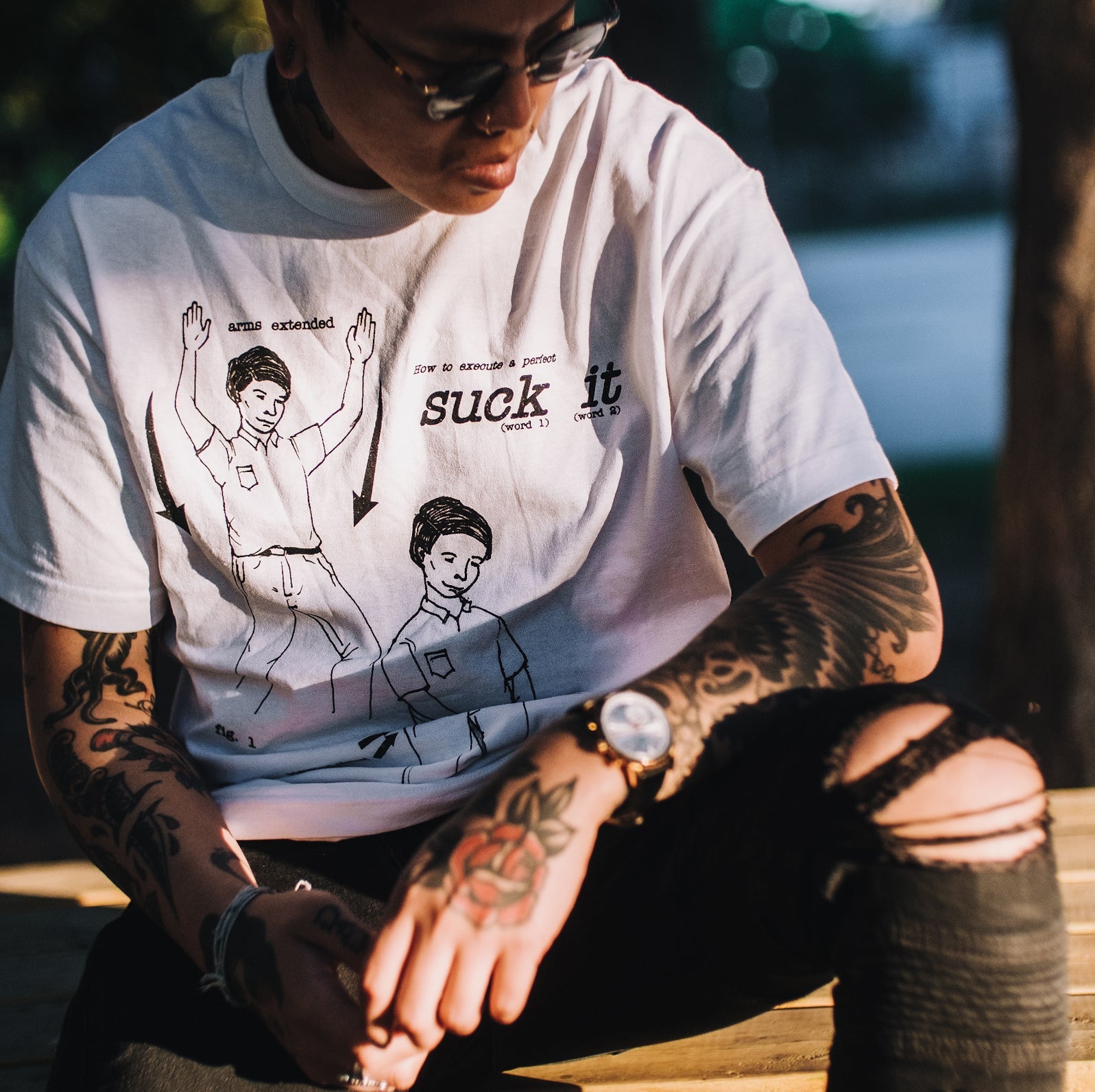 Suck It Instructional T-Shirt