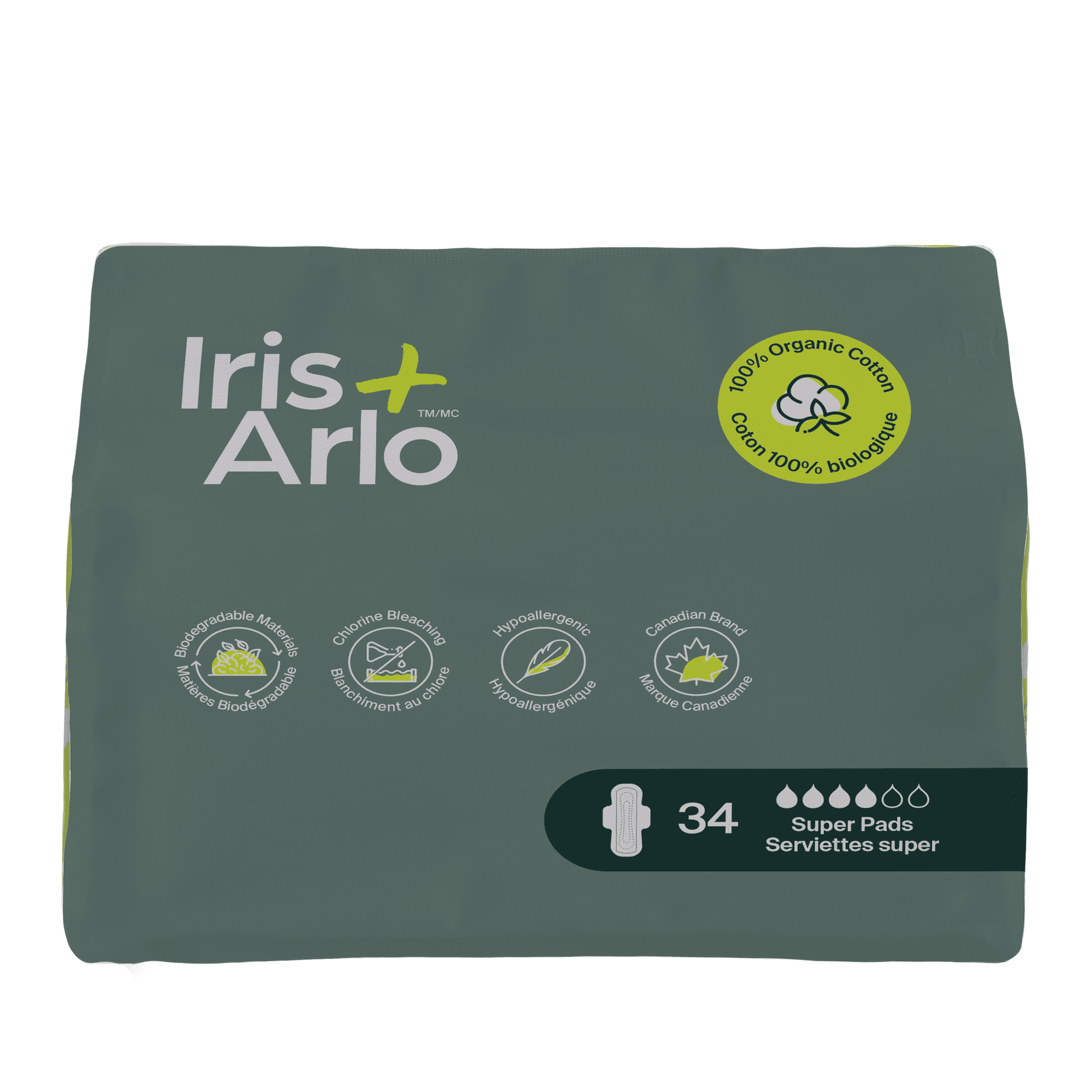 100% Organic Cotton Night Pads