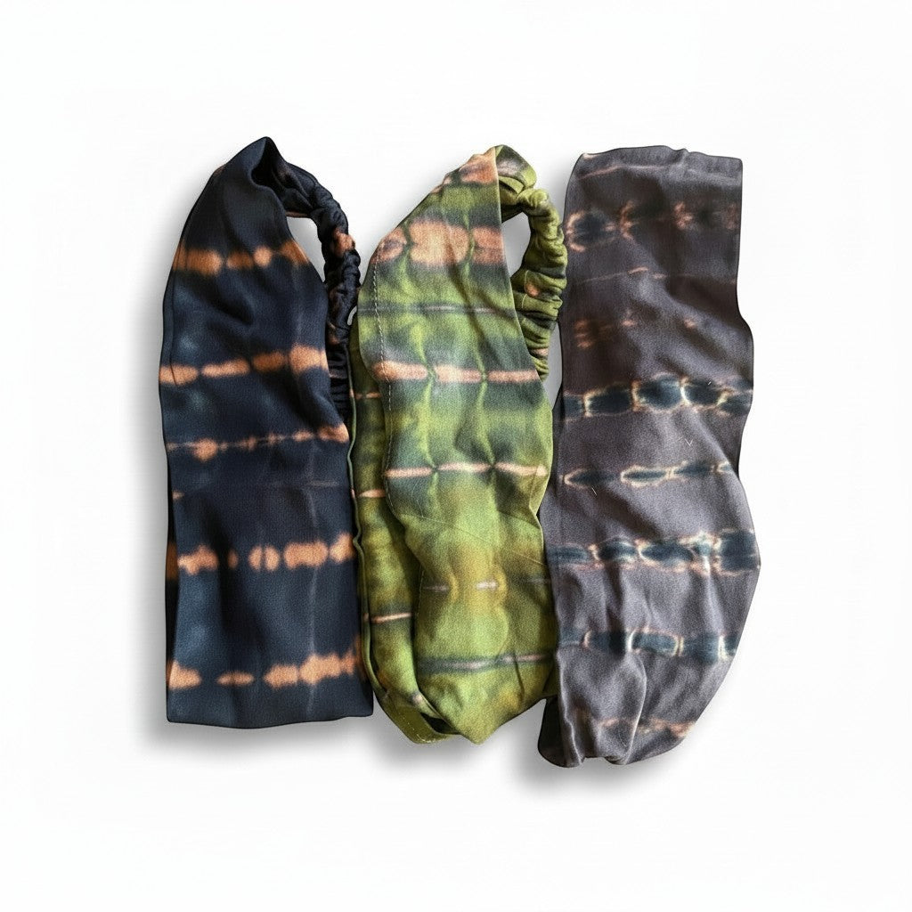 Tie Dye Bandana - Set of 3