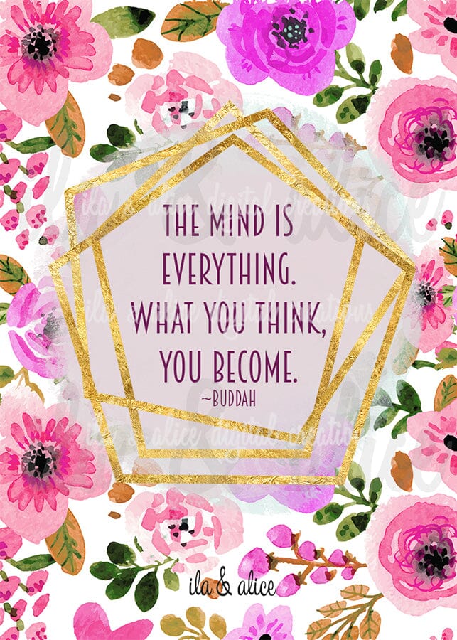 Rumi & Buddha Quote Postcards