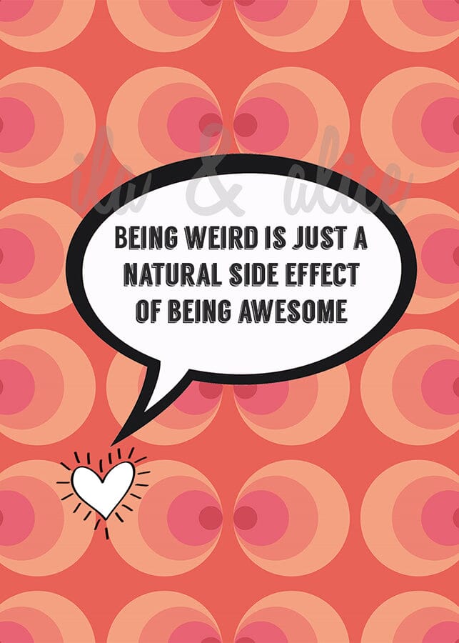 Weird is Good Postcards