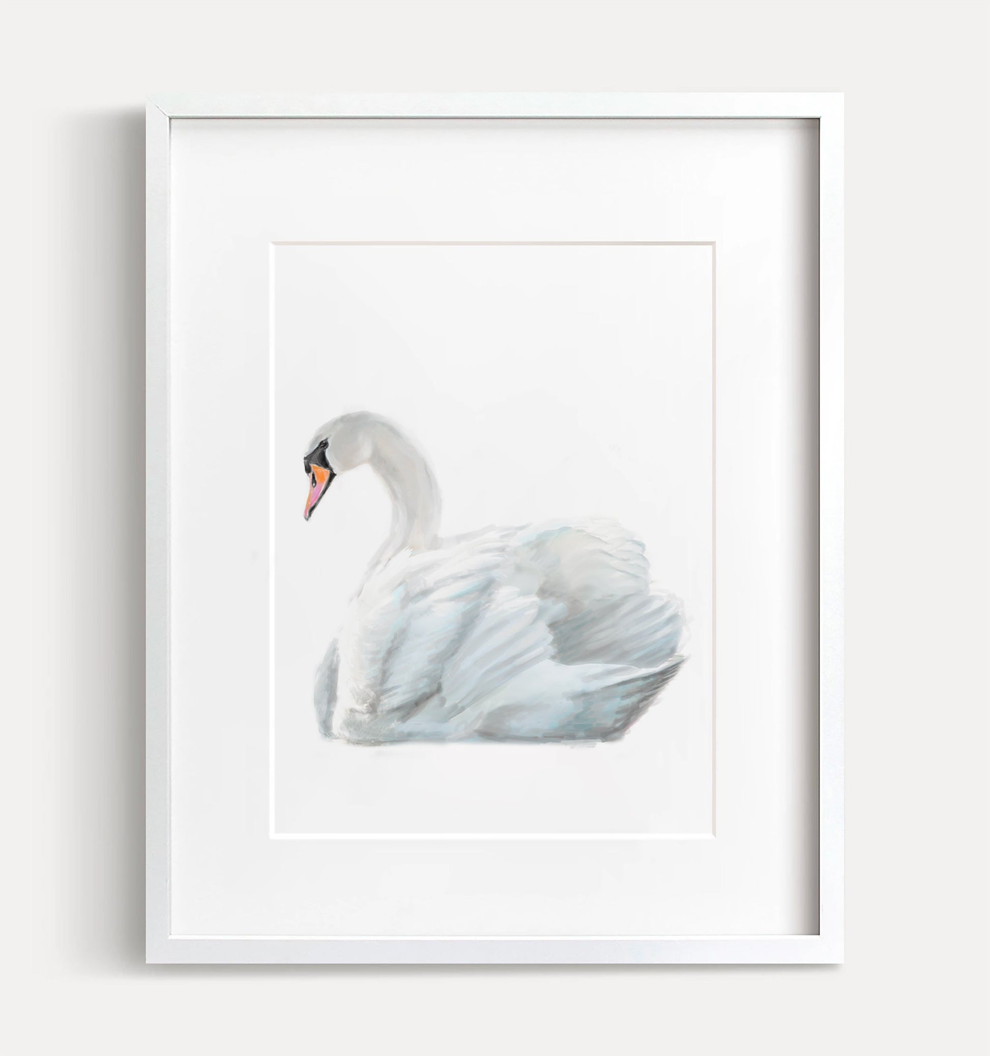 Swan Art Print