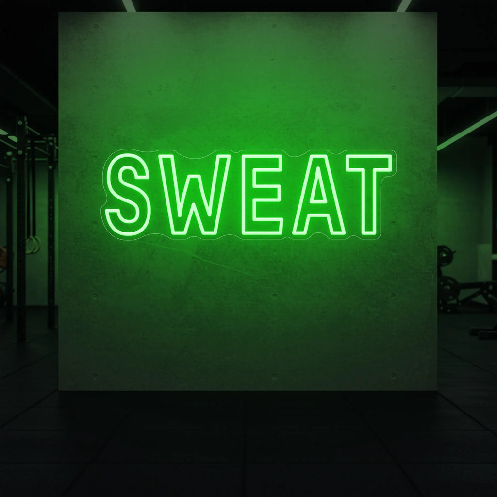 Enseigne lumineuse SWEAT