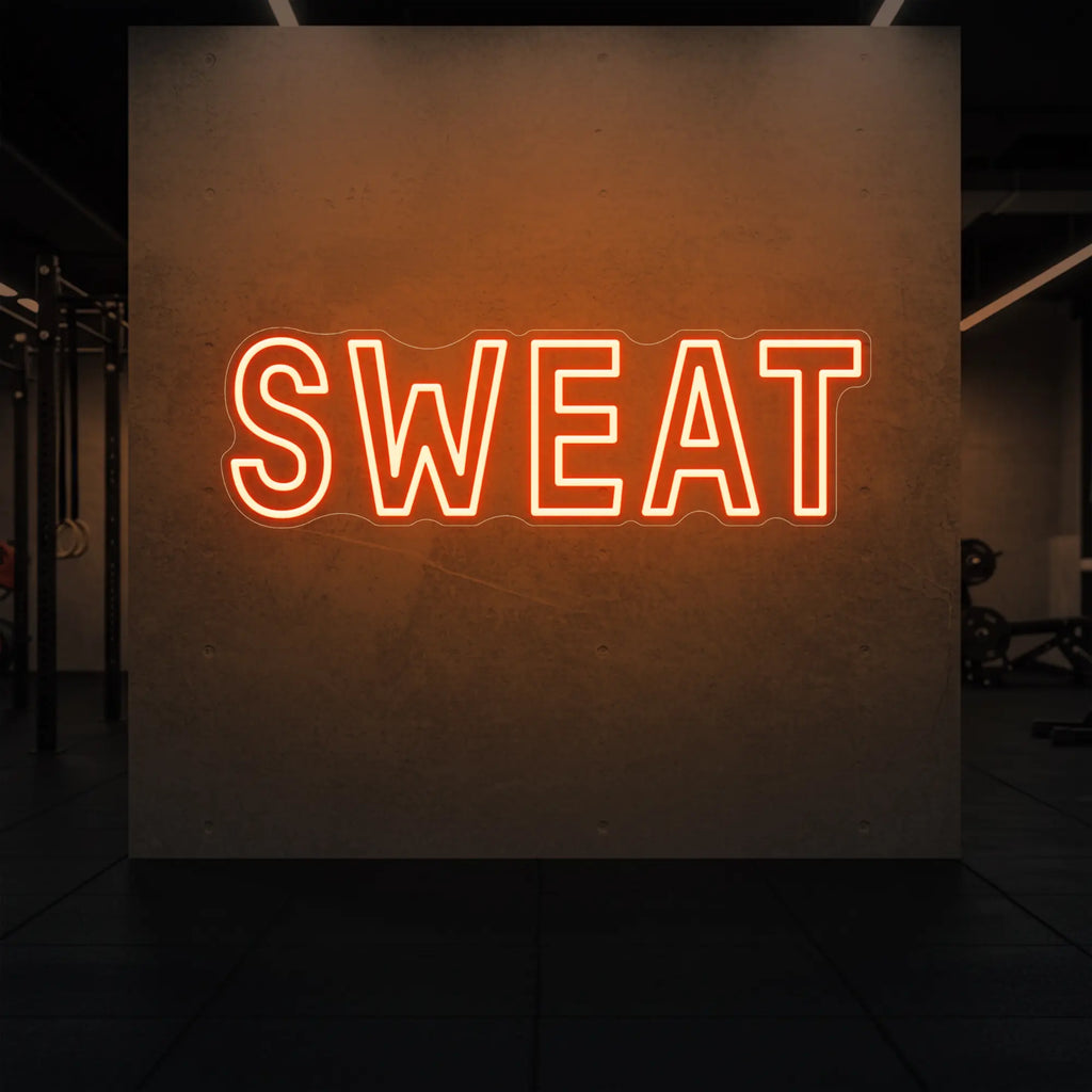 Enseigne lumineuse SWEAT