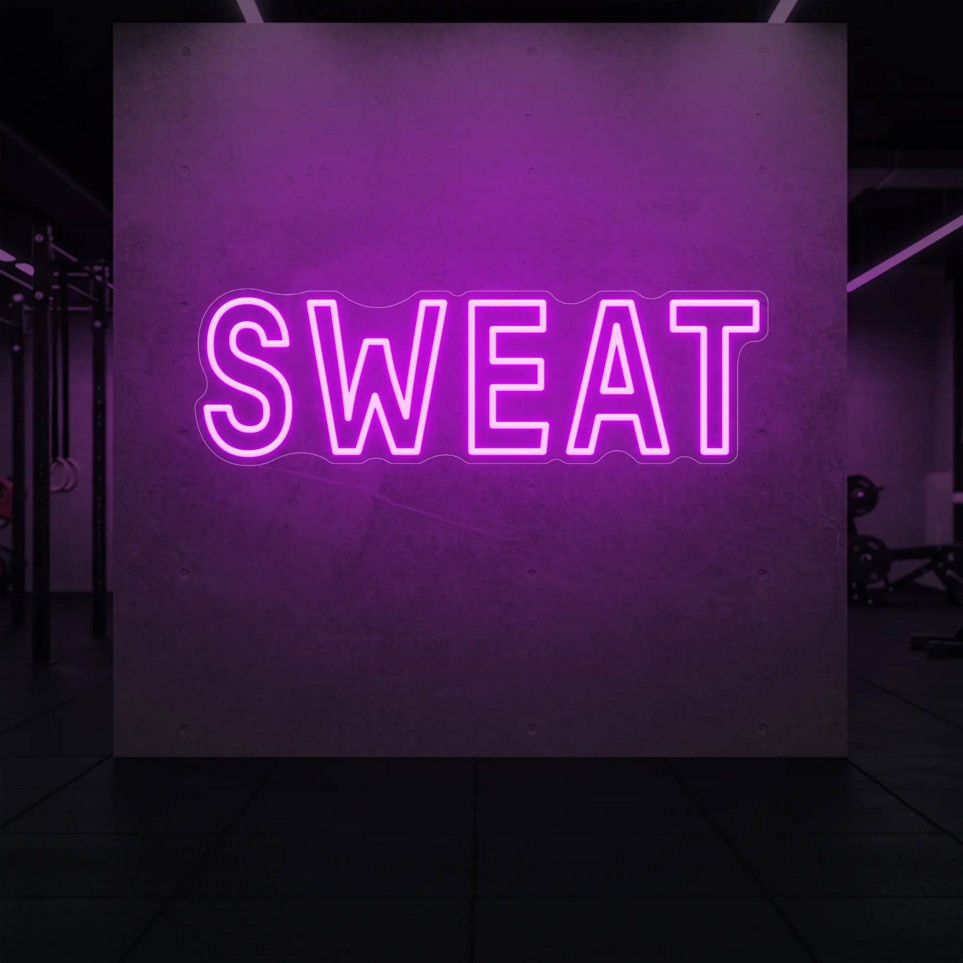 Enseigne lumineuse SWEAT