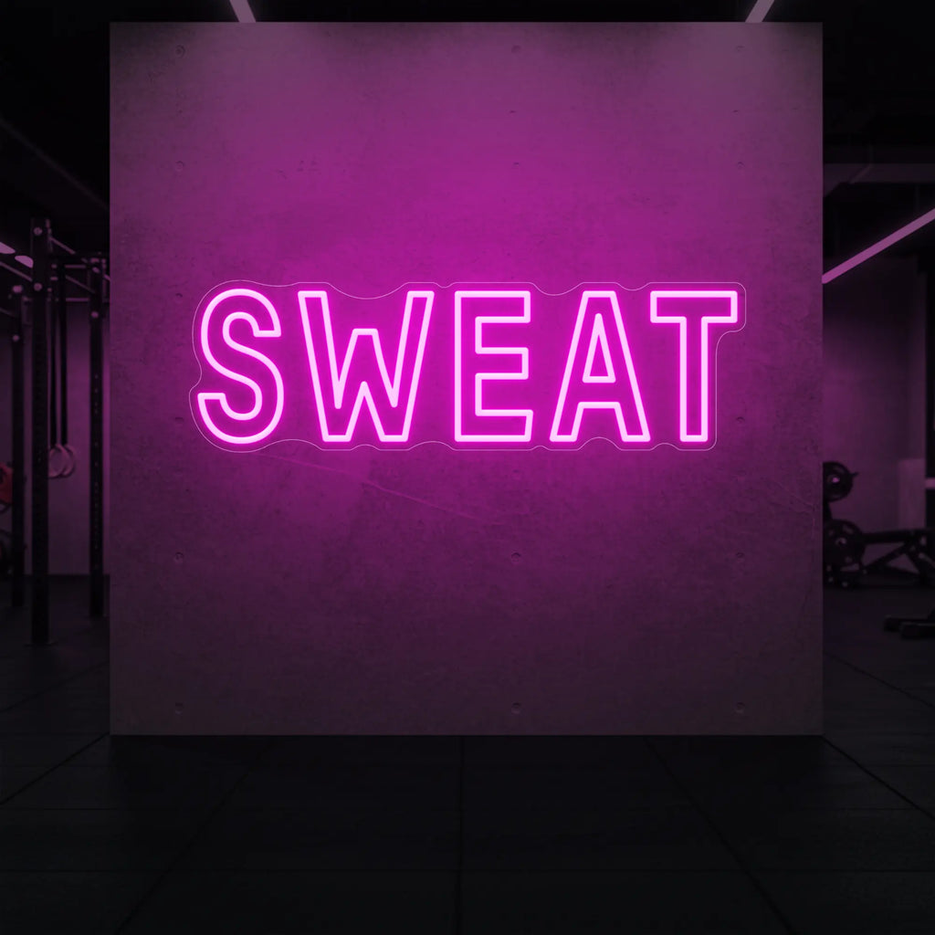 Enseigne lumineuse SWEAT