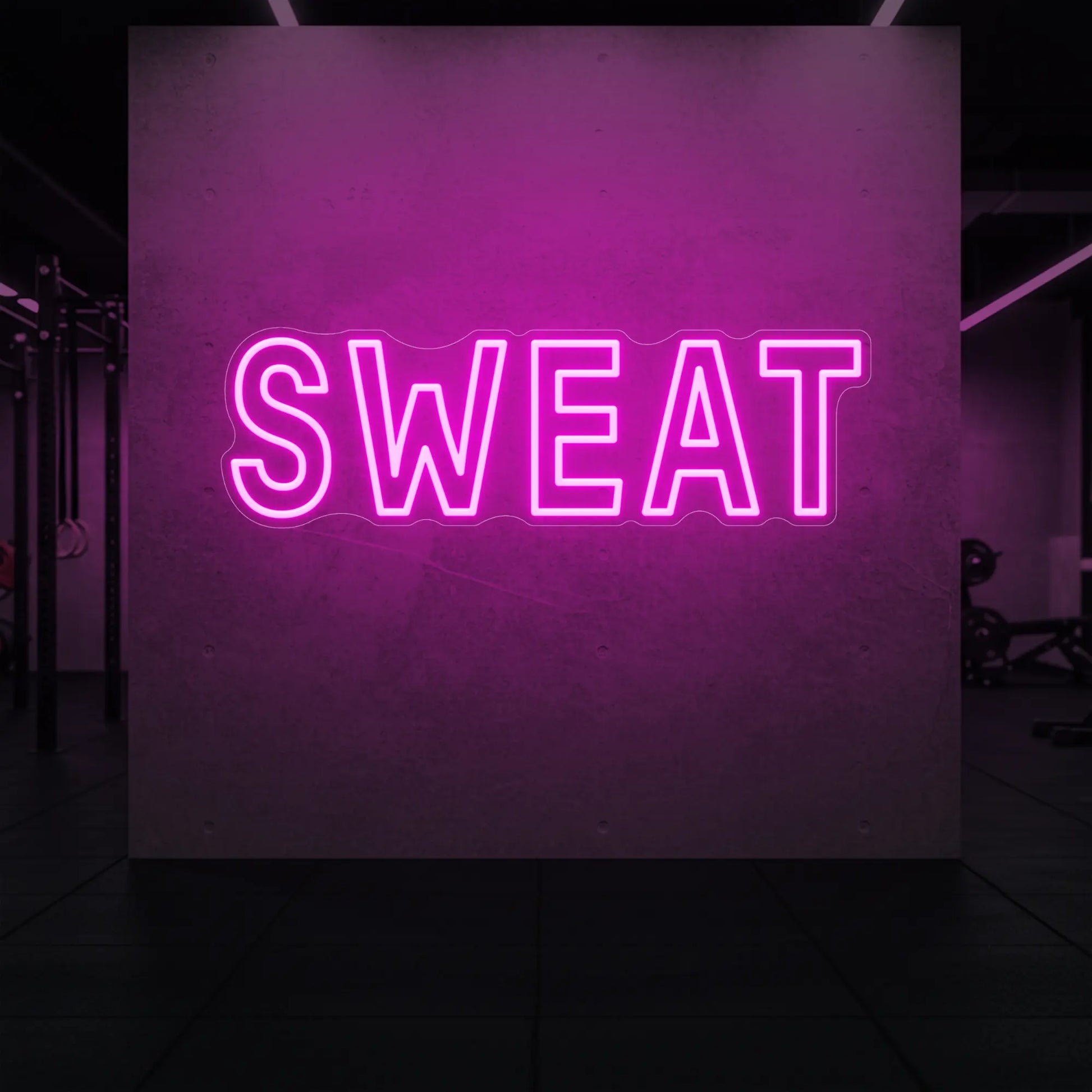 Enseigne lumineuse SWEAT