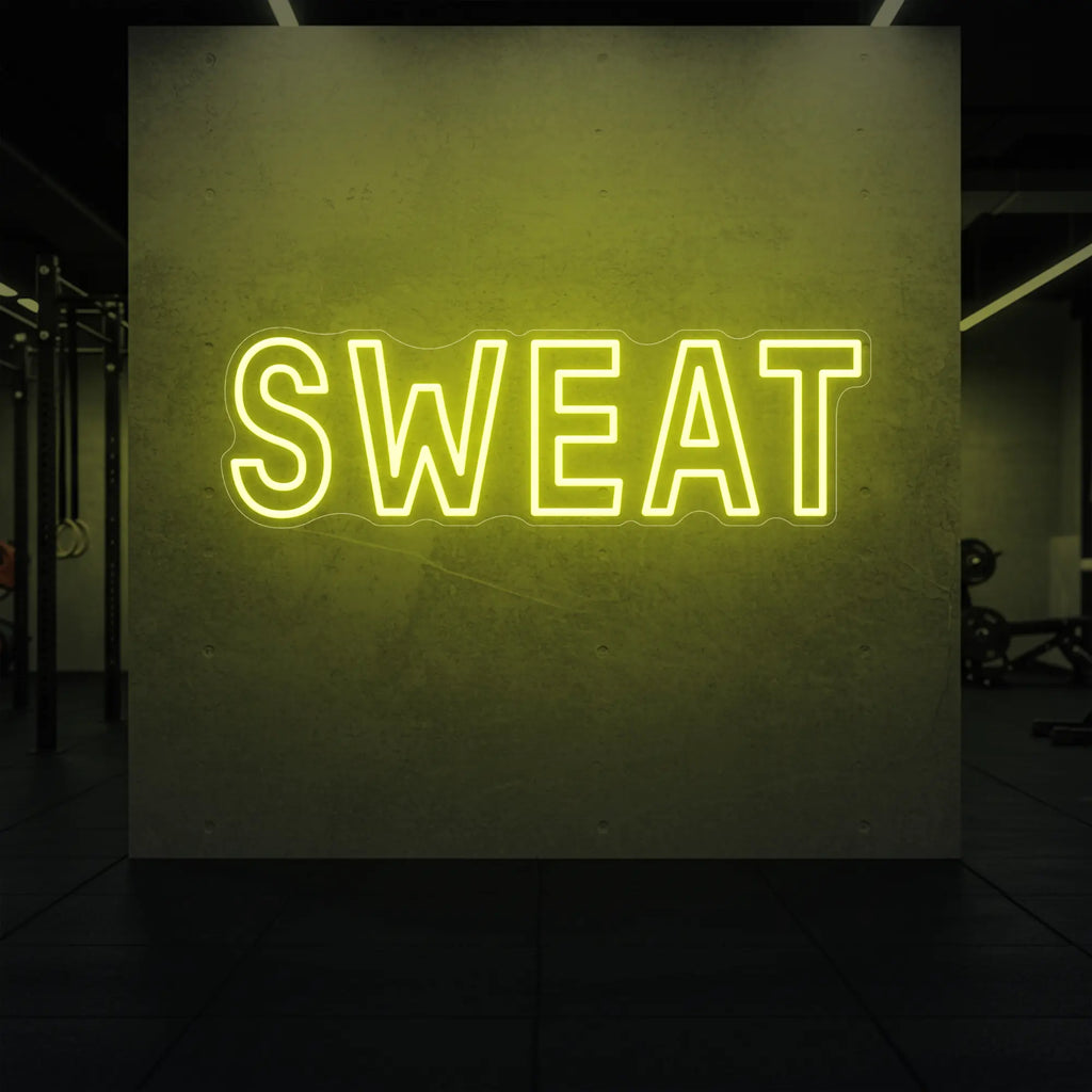 Enseigne lumineuse SWEAT
