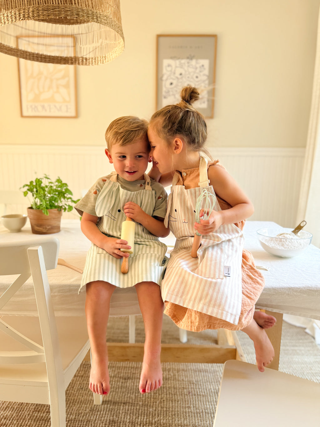 Chef's Apron for Little Chefs - Ages 2 and Up