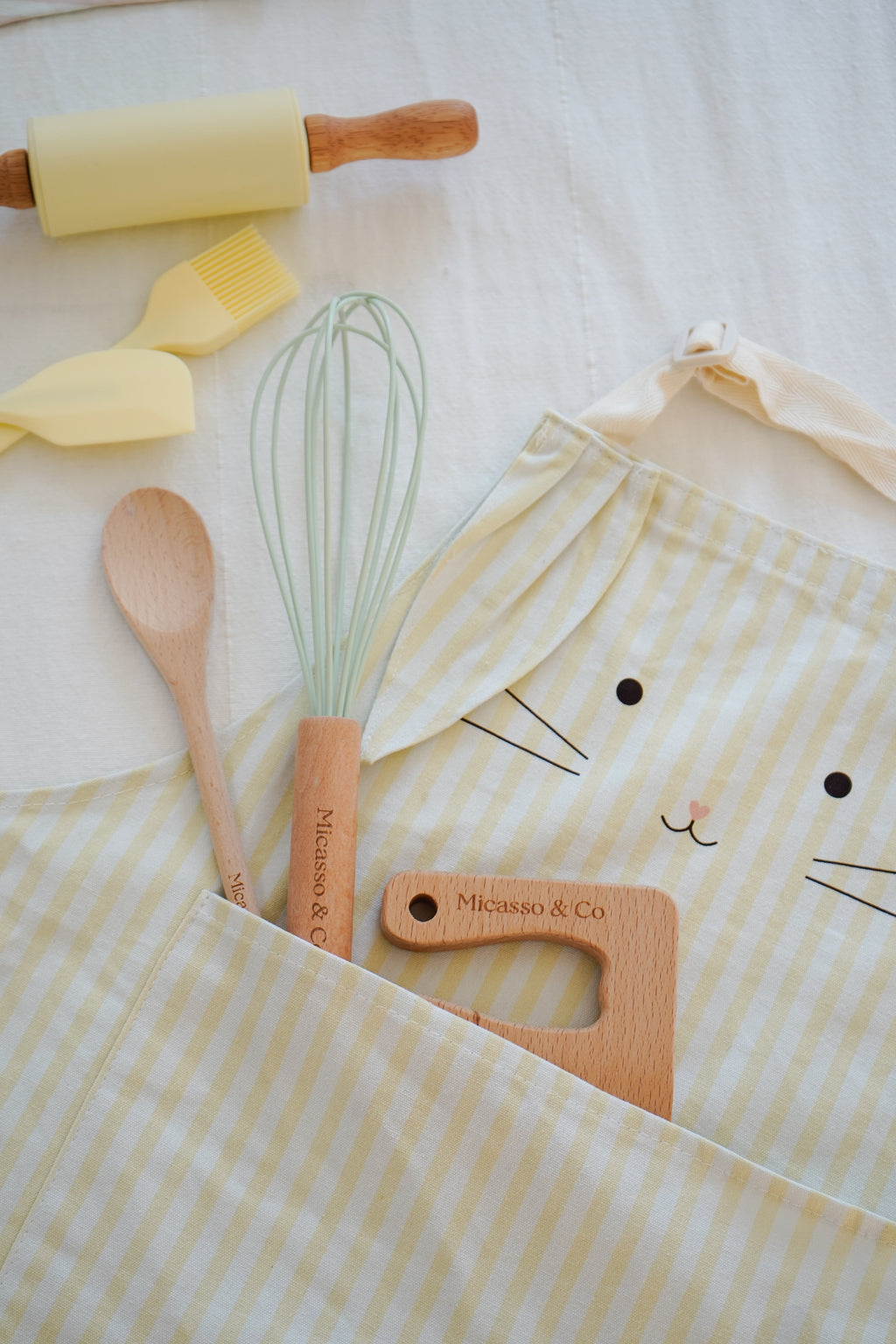 Chef's Apron for Little Chefs - Ages 2 and Up