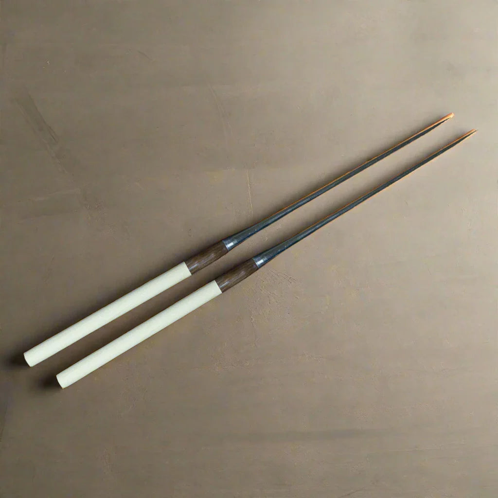 Takayuki Moribashi 150 mm - Lame en acier inoxydable, manche en bois motif buffle