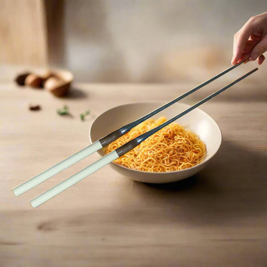 Moribashi Takayuki 180 mm - Lame en acier inoxydable, manche en bois motif buffle