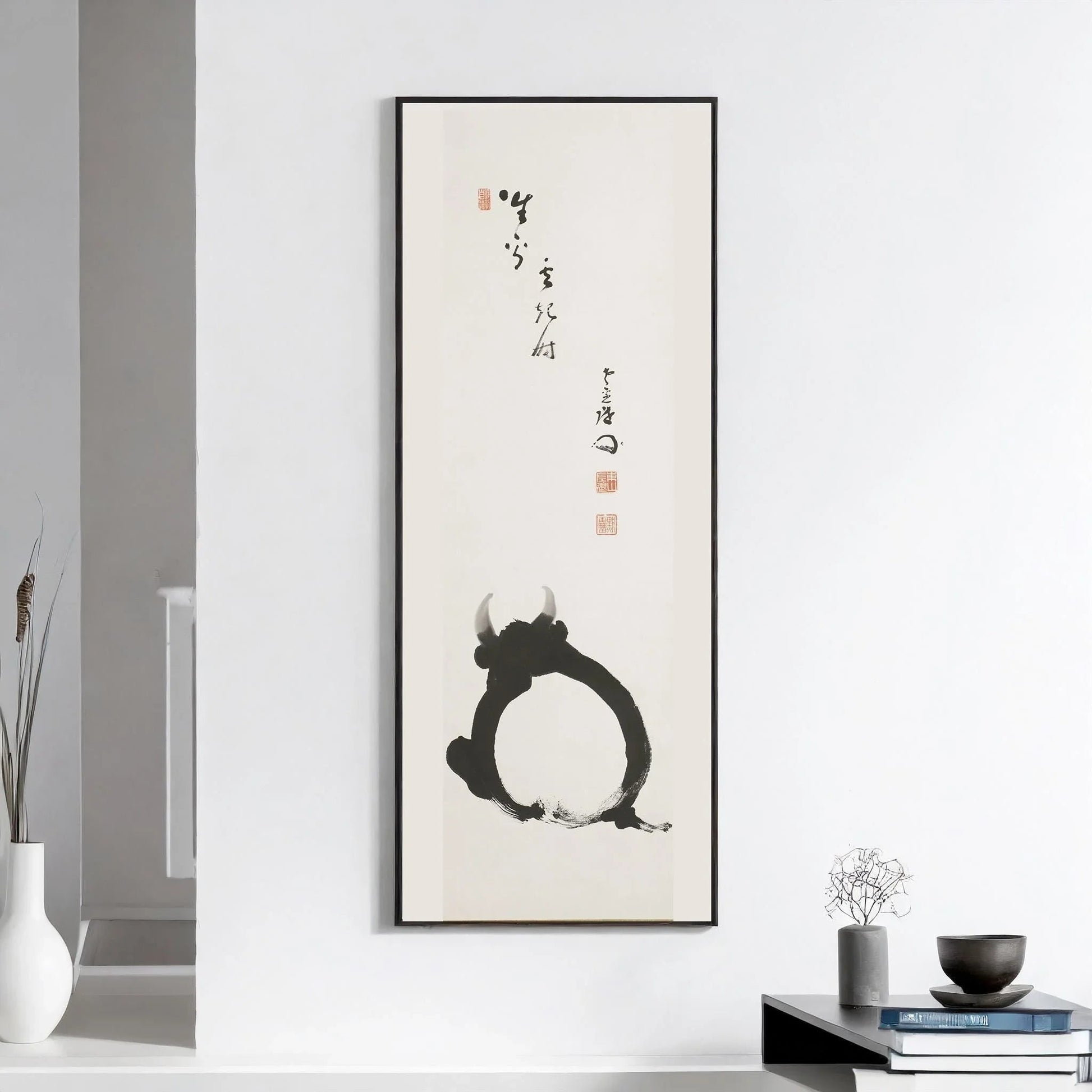 Takeda Mokurai: White Ox Zen Calligraphy Giclee Print