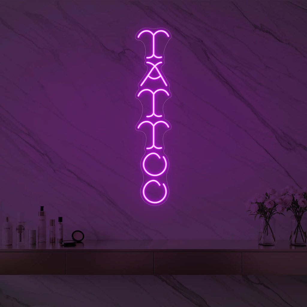 Enseigne lumineuse TATTOO