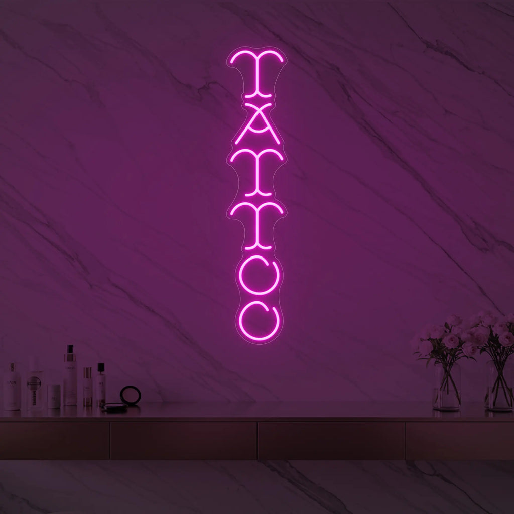 Enseigne lumineuse TATTOO