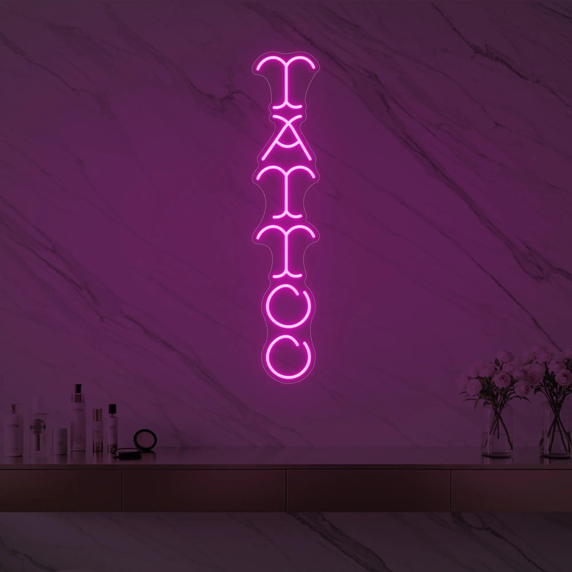 Enseigne lumineuse TATTOO