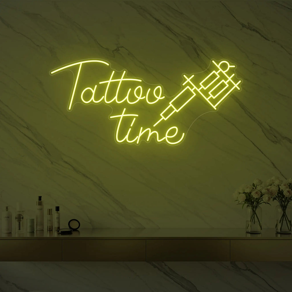 Tattoo Time Neon Sign