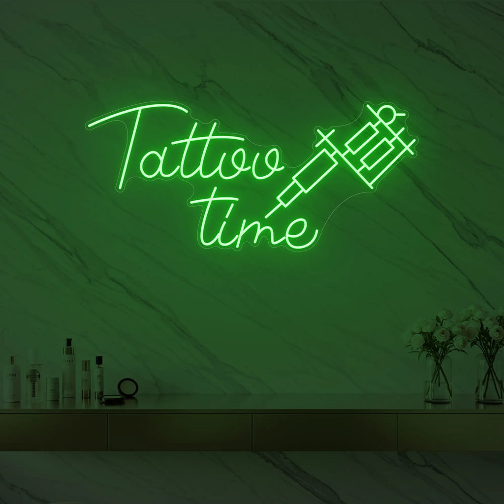 Tattoo Time Neon Sign