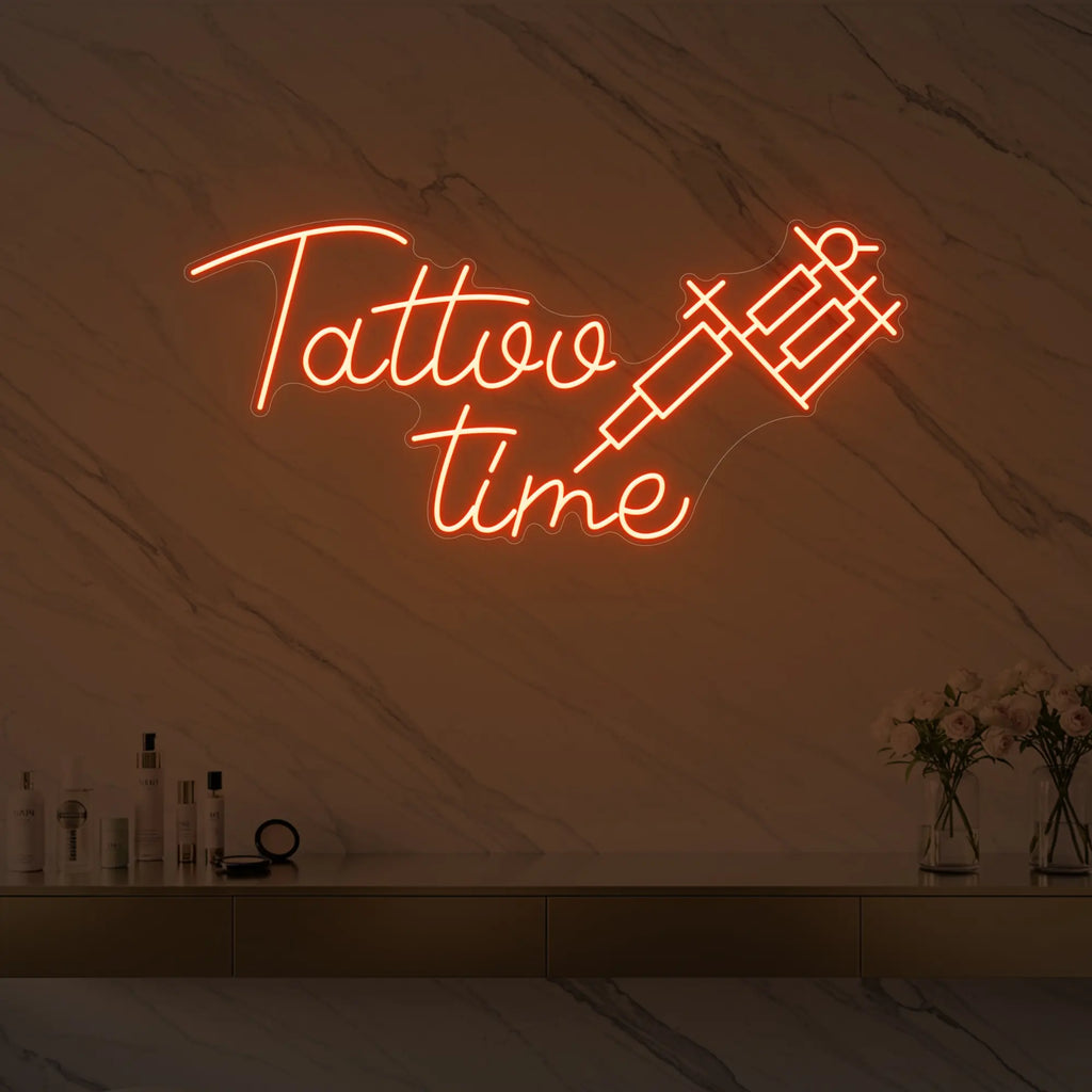 Tattoo Time Neon Sign