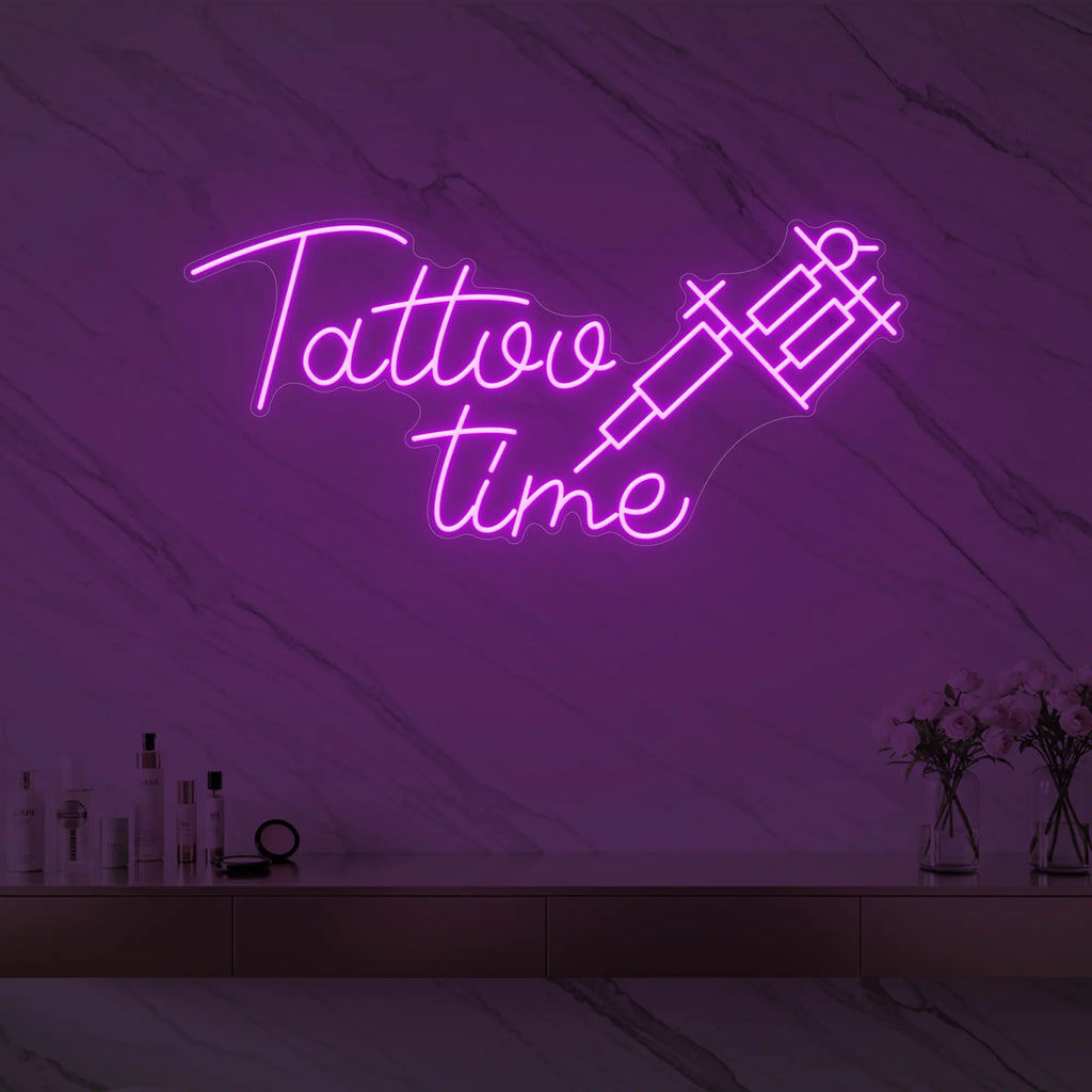 Tattoo Time Neon Sign