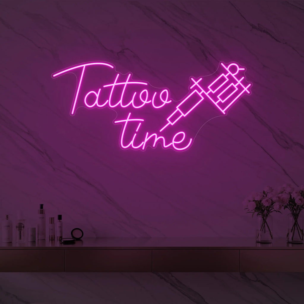 Tattoo Time Neon Sign