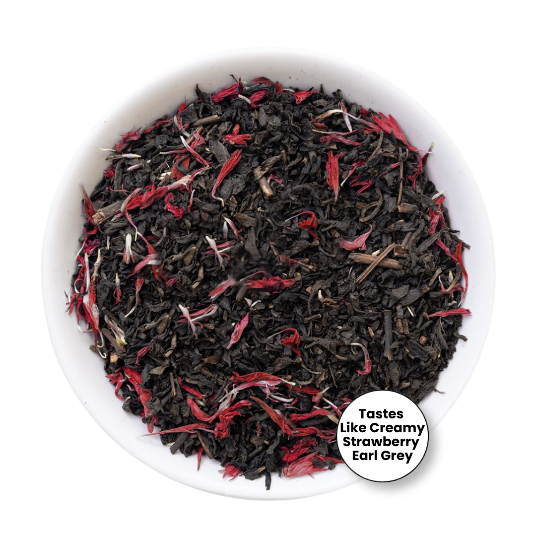 Crème de fraise et de thé Earl Grey 