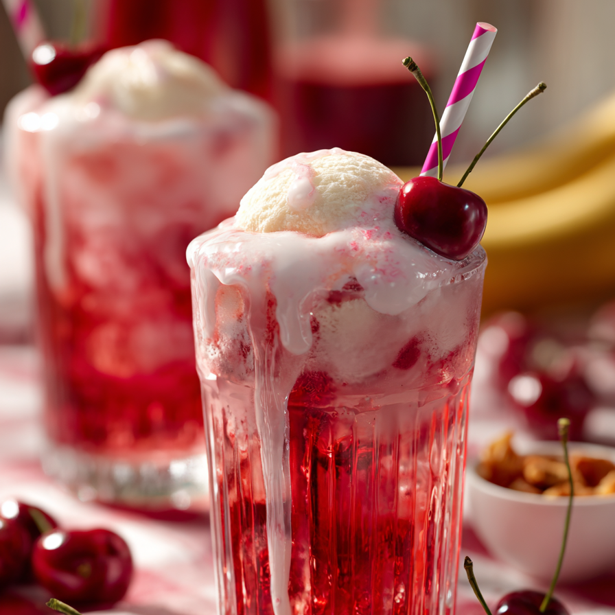 Banana Split aux cerises
