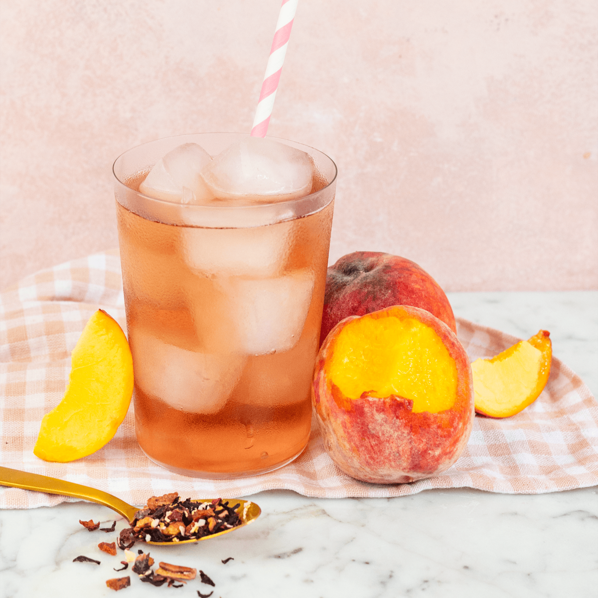 Sorbet à la pêche