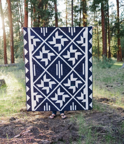 Ponderosa Quilt Kit - Two Colour Version