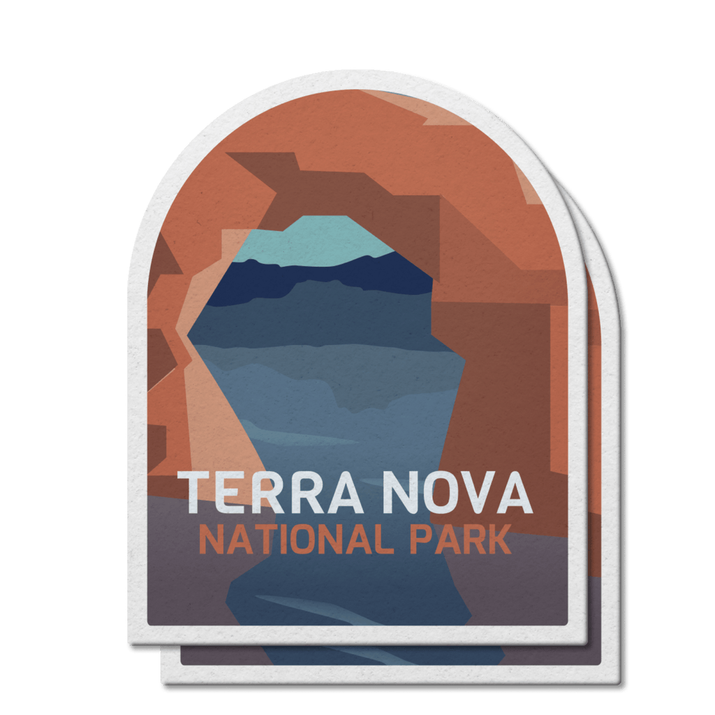 Terra Nova National Park of Canada Waterproof Vinyl Sticker