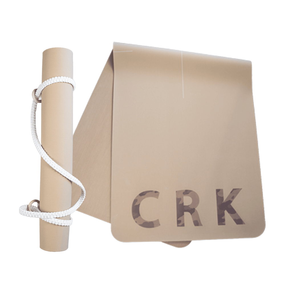 Crk Yoga Mat made of Natural Rubber, 3mm Thick • The Army Mat