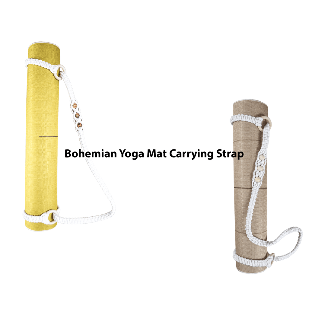 Crk Yoga Mat Carrying Strap made of Cotton • The Bead Strap